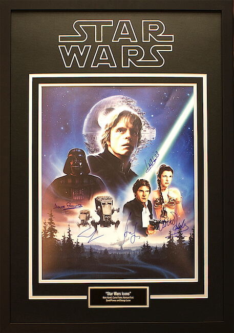 Autographed Star Wars Memorabilia For Your Charity Fundraiser